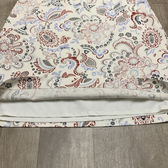 Womens NWOT Ann Taylor Factory Paisley Floral‎ Boho Pencil Skirt - Picture 6 of 7
